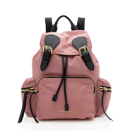 Burberry Nylon Leather Medium Rucksack Backpack | [Brand: id=7, name= Burberry] Handbags | Bag Borrow or Steal