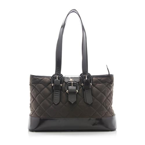 Burberry Nylon Quilted Tote 
