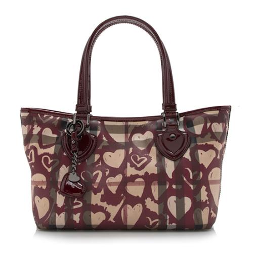 Burberry Painted Hearts Tote