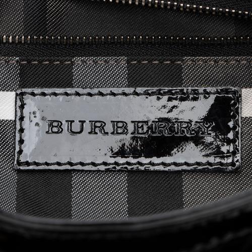 Burberry Patent Leather Buckle Small Shoulder Bag