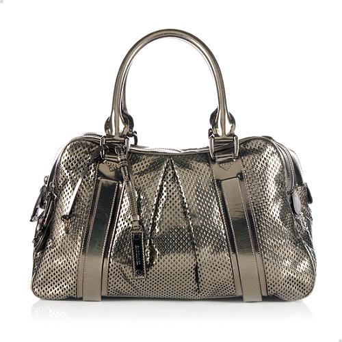 Burberry Perforated Bowling Bag