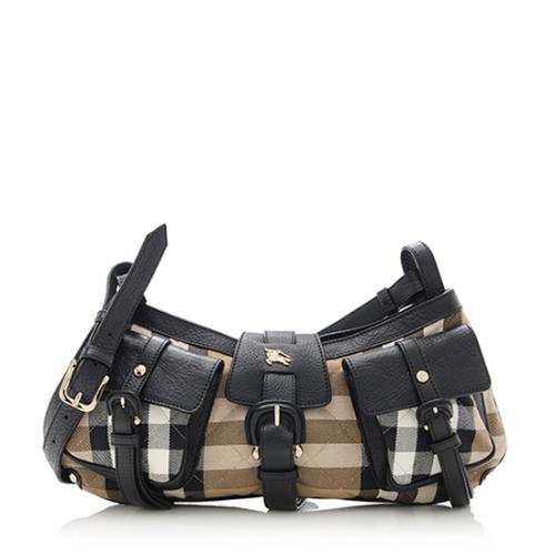 Burberry Quilted House Check Shoulder Bag