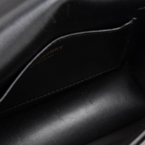 Burberry TB Monogram Embossed Leather Belt Bag