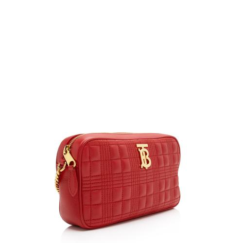 Burberry Quilted Lambskin TB Lola Camera Bag