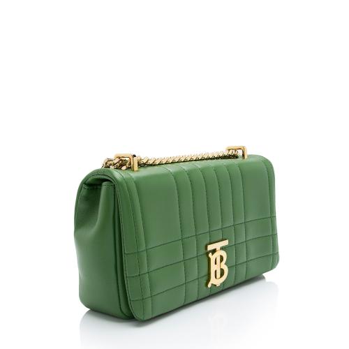 Burberry - Lola Small Lambskin Quilted Crossbody Bag