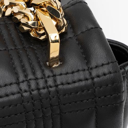 Burberry Quilted Lambskin TB Lola Chain Small Crossbody