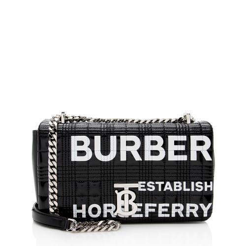 Burberry Quilted Leather Horseferry TB Shoulder Bag