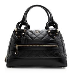 Burberry Quilted Leather Westbury Satchel