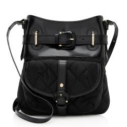 Burberry Quilted Nylon Crossbody Bag