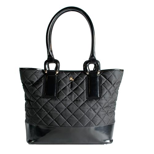 Burberry Quilted Nylon Tote