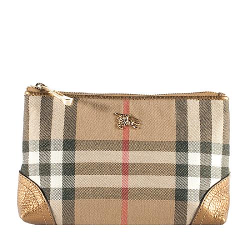 Burberry Shimmer Check Cosmetic Case