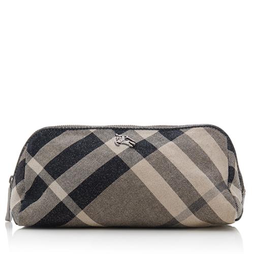 Burberry Shimmer Check Cosmetic Case