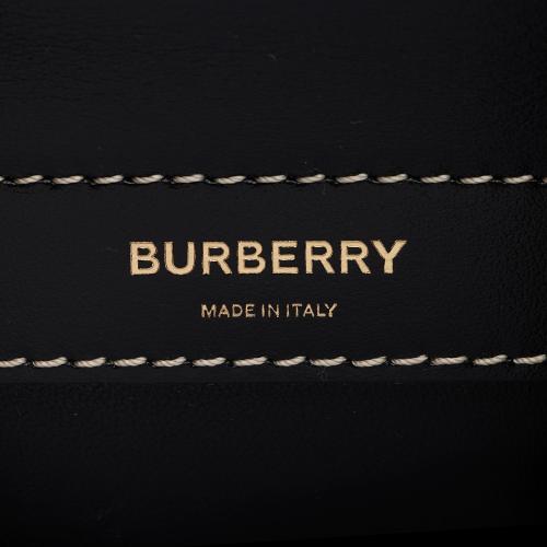 Burberry Smooth Calfskin Horseferry Print Title Mini Shoulder Bag