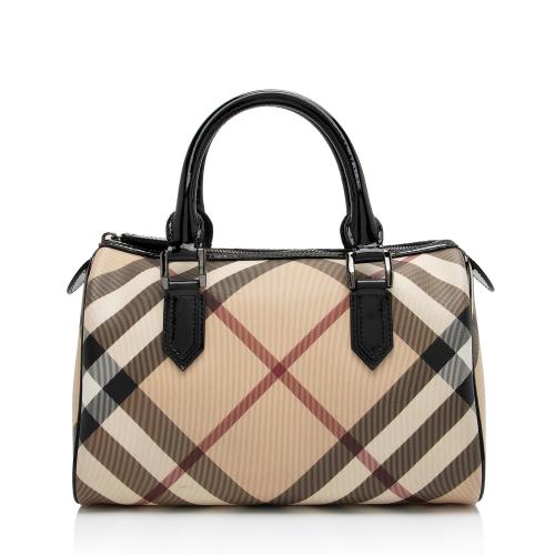 Burberry Super Nova Check Chester Boston Bag