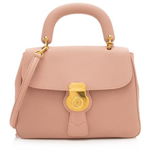 Burberry Trench Leather DK88 Top Handle Bag - FINAL SALE | [Brand: Handbags | Bag or Steal