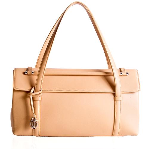 Cartier Cabochon Medium Flap Shoulder Handbag