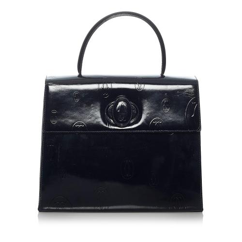Cartier Happy Birthday Leather Handbag