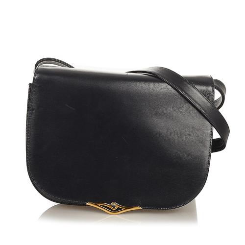 Cartier Sapphire Line Leather Crossbody Bag