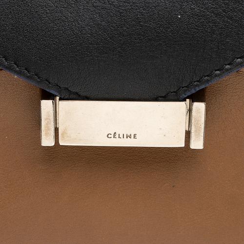 Celine Calfskin Tri-Color Diamond Shoulder Bag - FINAL SALE
