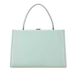 Celine Clasp Leather Tote