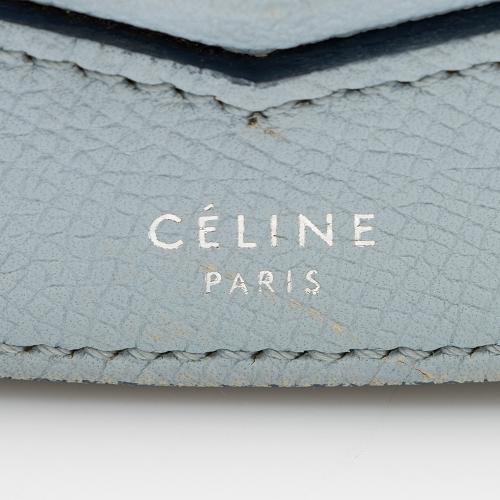 Celine Grained Calfskin Trotteur Small Shoulder Bag