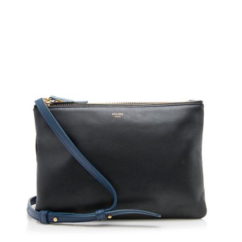 Celine Lambskin Trio Small Crossbody