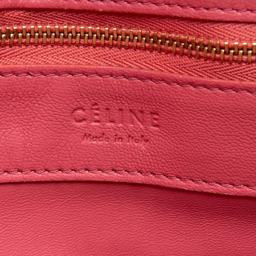 Celine Leather Bicolor Cabas Horizontal Tote