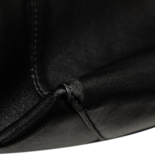 Celine Leather Foldover Clutch