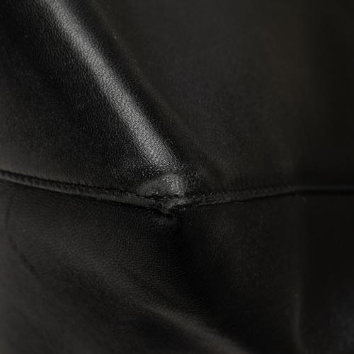 Celine Leather Foldover Clutch