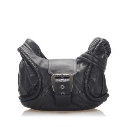 Celine Leather Hobo Bag