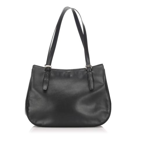 Celine Leather Shoulder Bag