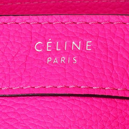 Celine Nano Luggage Leather Satchel