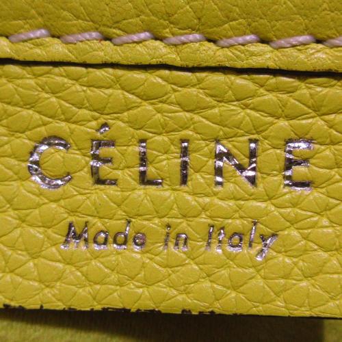 Celine Nano Luggage Tote Leather Satchel