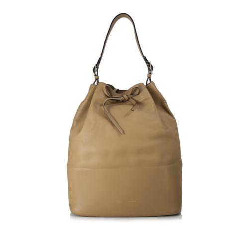 Celine Seau Drawstring Bucket Bag