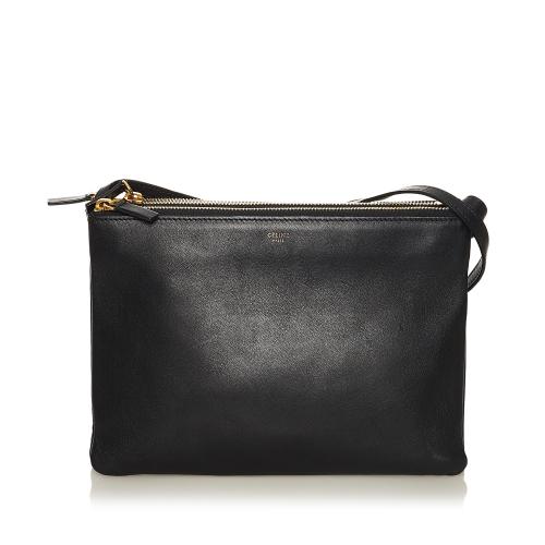 Celine Trio Leather Crossbody Bag