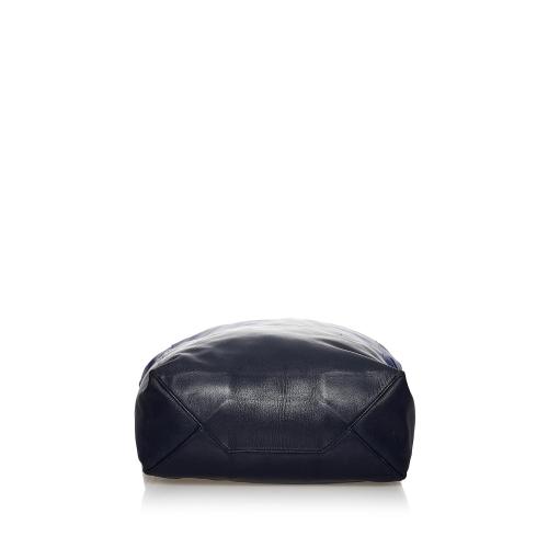 Celine Vertical Cabas Leather Tote Bag