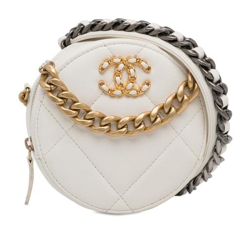 Chanel 19 Round Clutch with Strap