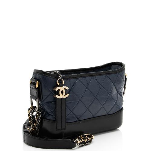 Chanel Aged Calfskin Gabrielle Small Hobo