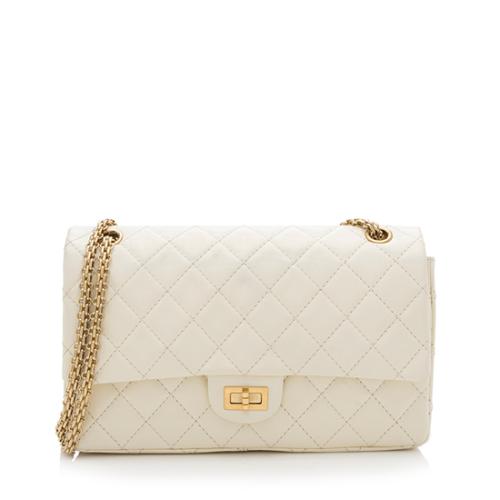 Chanel Aged Calfskin Reissue 226 Double Flap Bag