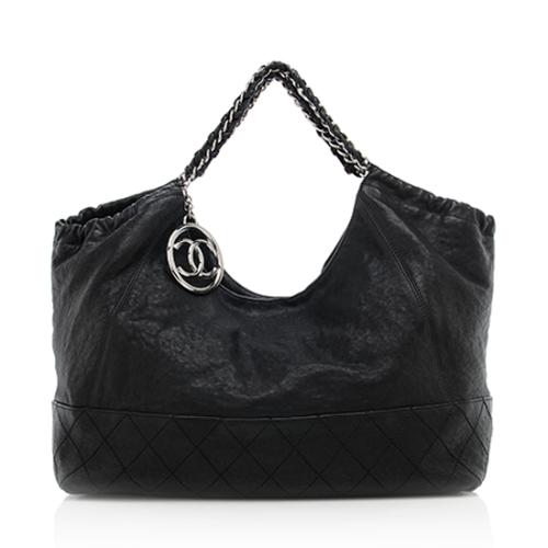 Chanel Calfskin Baby Coco Cabas Large Tote