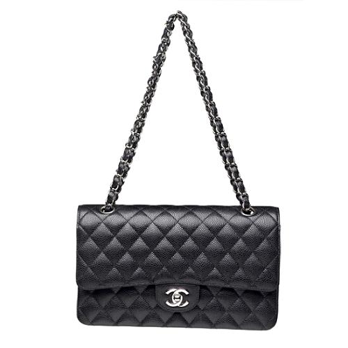 Chanel Black Classic Quilted Handbag