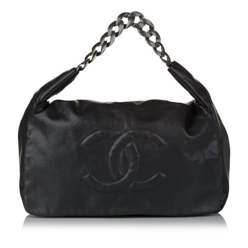 Chanel CC Caviar Leather Handbag