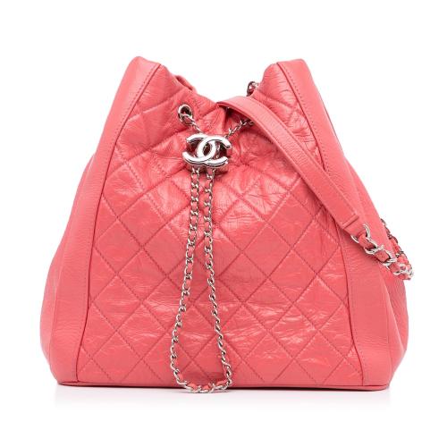Chanel CC Chain Drawstring Bucket Bag
