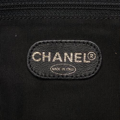 Chanel CC Lambskin Leather Tote