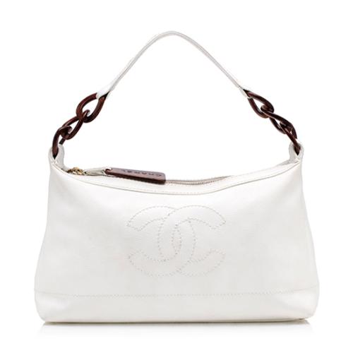 Chanel Tortoise CC Logo Shoulder Bag
