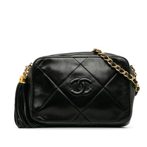 Chanel CC Matelasse Tassel Camera Bag
