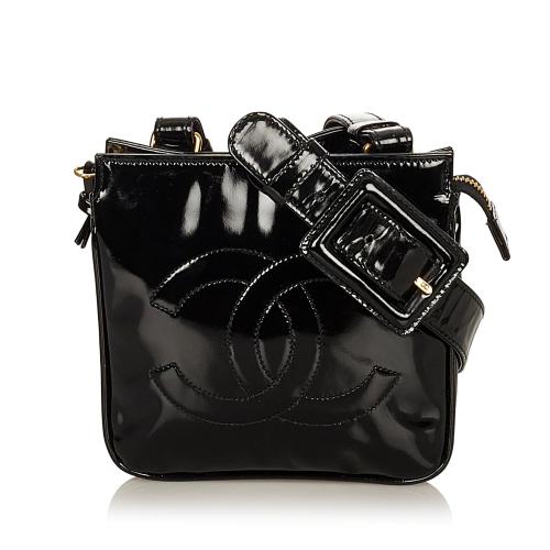 Chanel CC Patent Leather Belt Bag