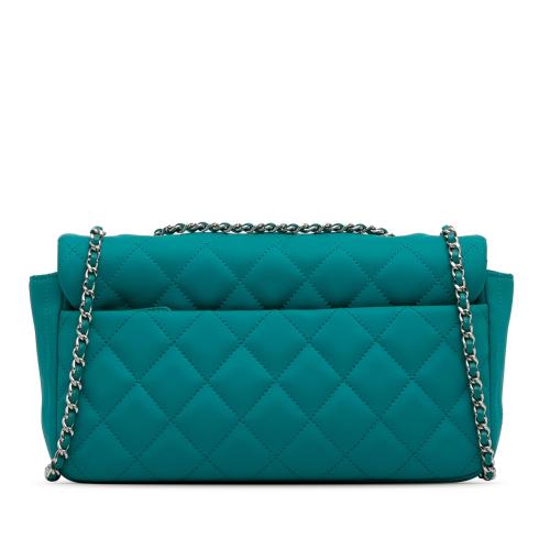 Chanel CC Quilted Calfskin Single Flap