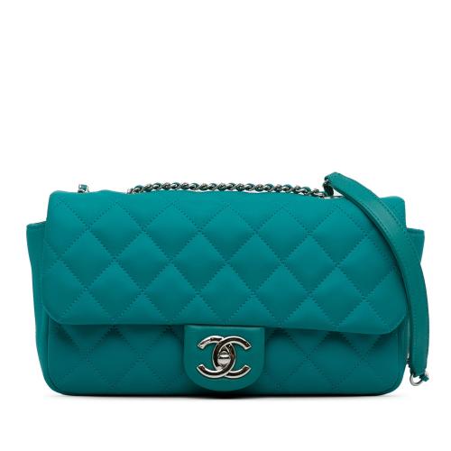 Chanel CC Quilted Calfskin Single Flap