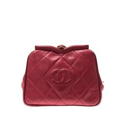 Chanel CC Quilted Lambskin Frame Belt Bag